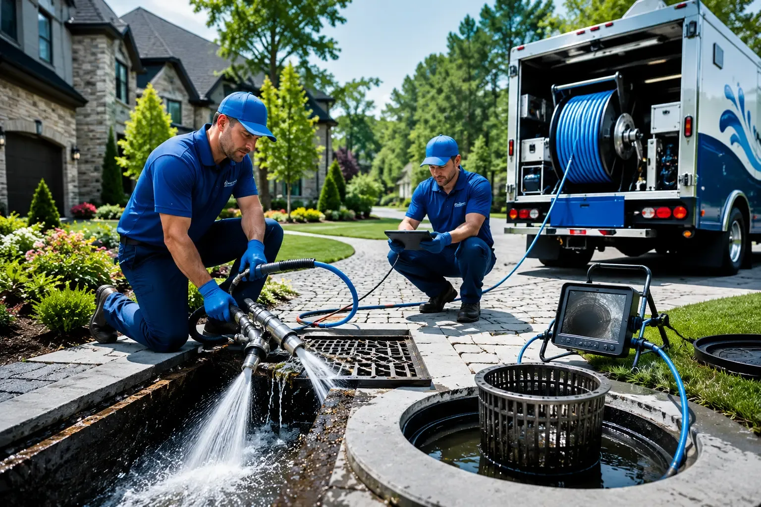 Local outdoor drain cleaning professionals in Washington, NJ